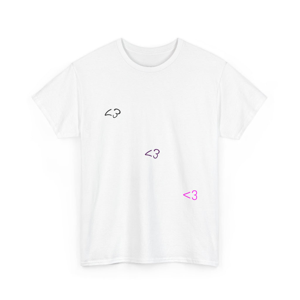 <3 Heart Code Tee